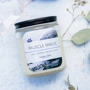 Muscle Magic Luxe Massage Candle 8oz