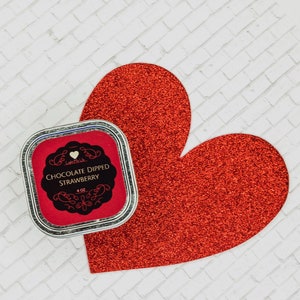 Chocolate Dipped Strawberry Massage Candle 4oz
