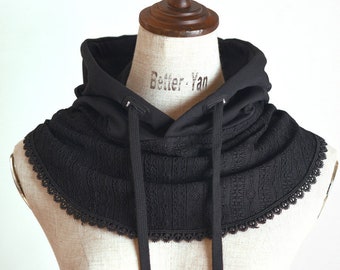 Detachable Fake Collar Sweatershirt 