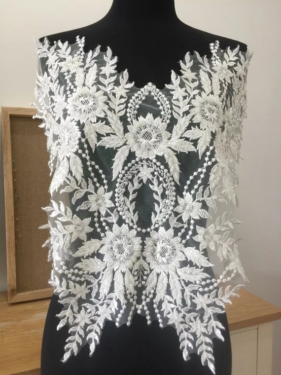 wedding lace applique