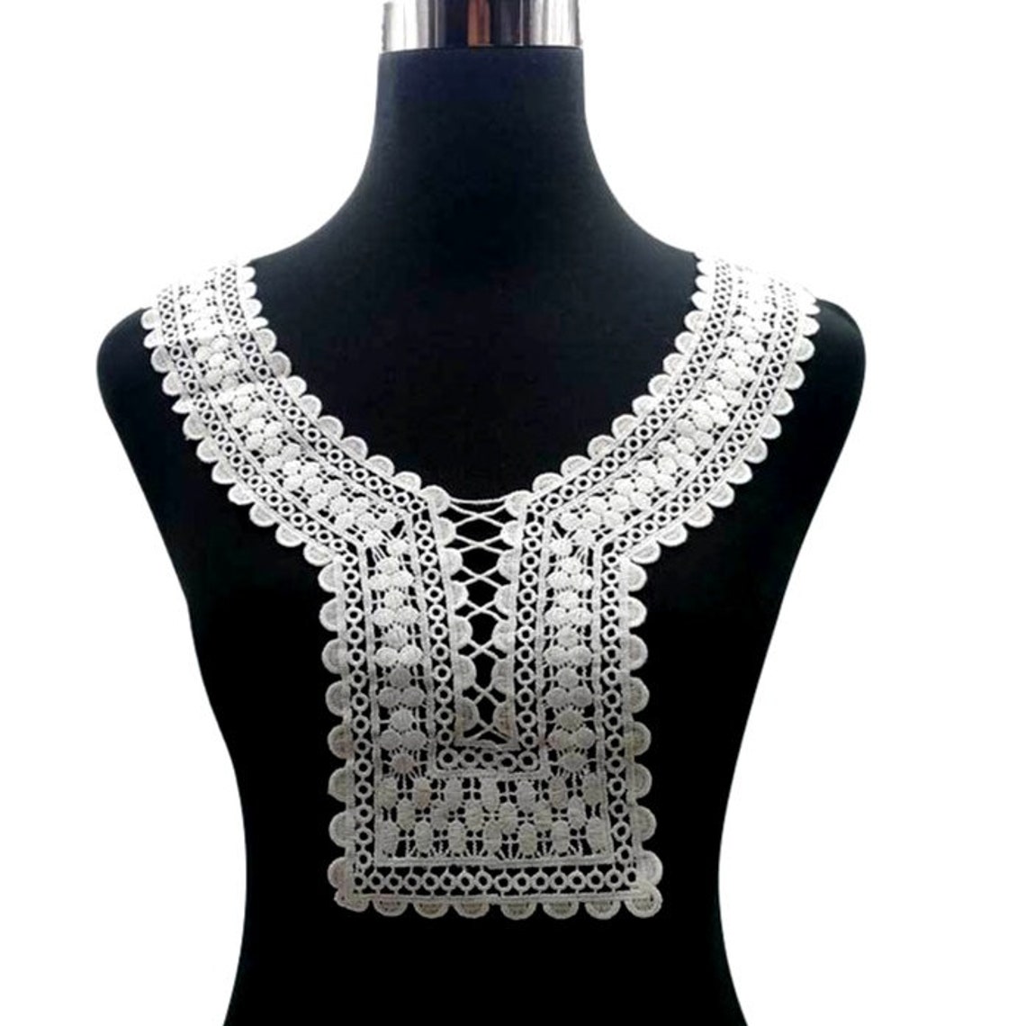 Women Clothing Vintage Applique Lace Applique Sewing Etsy UK