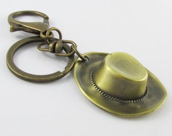 Cowboy Hat Keychain - Etsy Australia