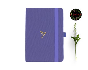 Hummingbird A5 Dot Grid Notebook - Weekly Planning, Monthly Planning, High Quality 160 GSM Paper, Productivity Notebook, Art Notebook