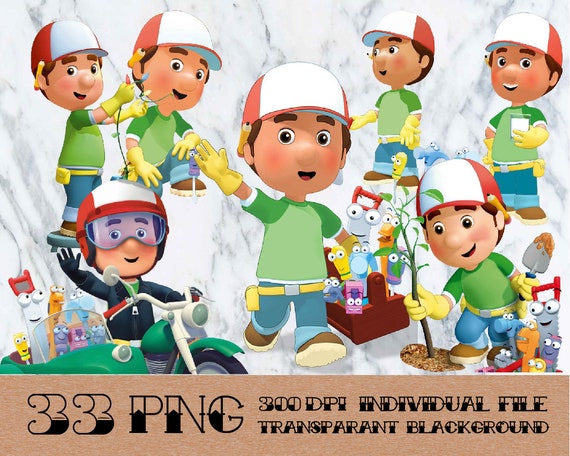 Handy Manny Clipart Disney Clipart Transparent Background Etsy