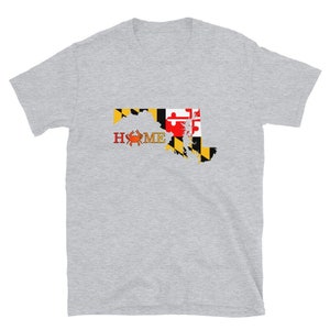 Maryland Flag State Home T-Shirt