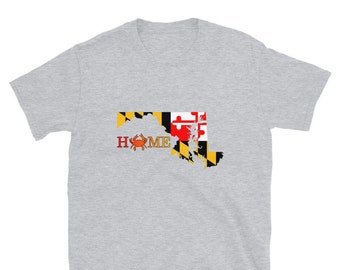 Maryland Flag State Home T-Shirt