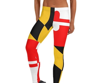 Maryland Flag Leggings