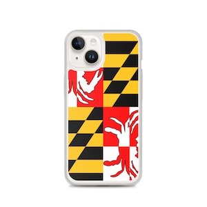 Maryland Crab Flag iPhone Case