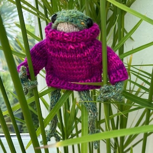 Handmade TikTok frog