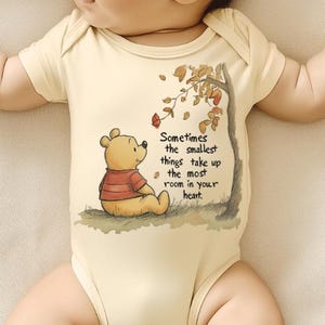 Winnie The Pooh Baby Bear Smallest Things Bodysuit