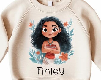 Personalized Moana Sweatshirt