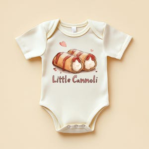 Little Cannoli Baby Bodysuit