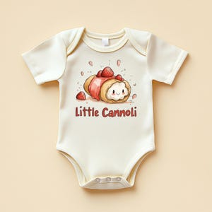 Little Cannoli Baby Bodysuit