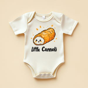 Little Cannoli Baby Bodysuit