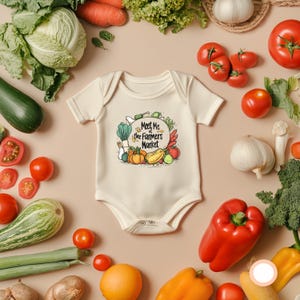 Home Grown Vegetable Baby Bodysuit