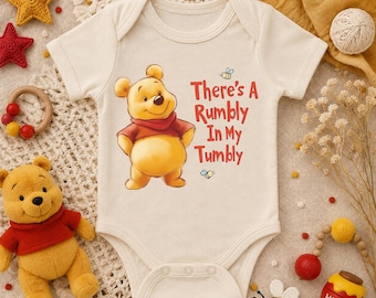Baby Bear Rumbly in My Tumbly Baby Onesie