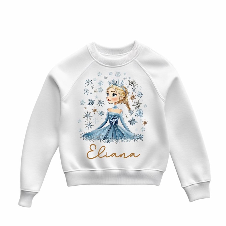 Frozen Princess Personalized Sweatshirt