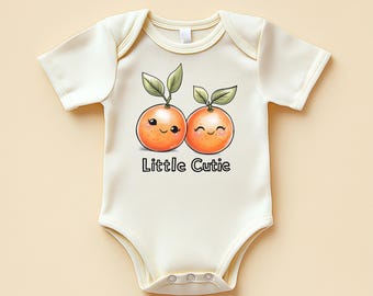 Orange Little Cutie Newborn Outfit