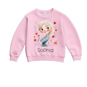 Frozen Princess Personalized Sweatshirt