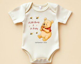 A Little Hunny Is On The Way Bodysuit
