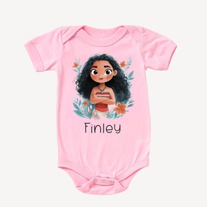 Moana Custom Named Kids T-Shirt