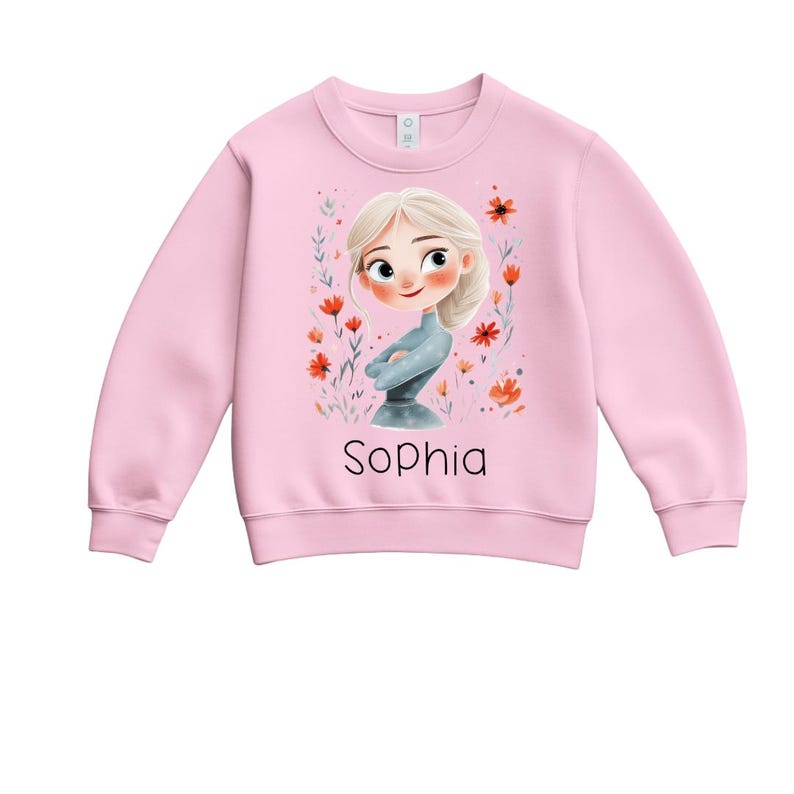 Frozen Princess Personalized Sweatshirt