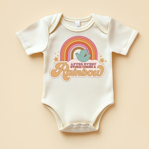Rainbow Baby Bodysuit – After Every Storm Comes a Rainbow
