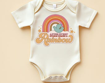 Rainbow Baby Bodysuit – After Every Storm Comes a Rainbow