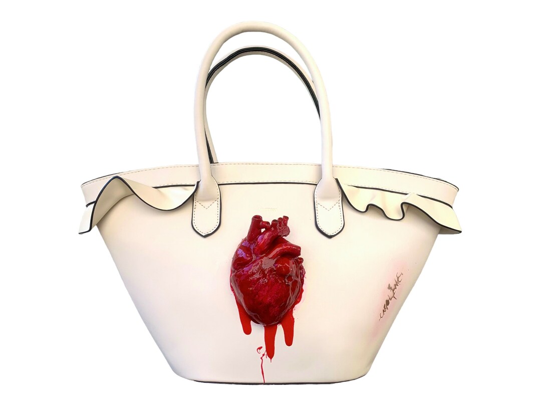 Anatomical Heart Bag Handbag With Heart Horror Bag - Etsy UK