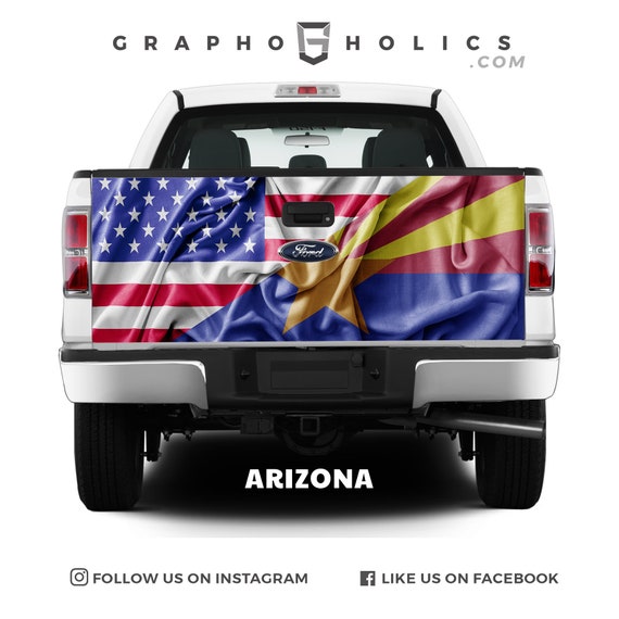 Arizona Pick-Up Truck Tailgate Wraps