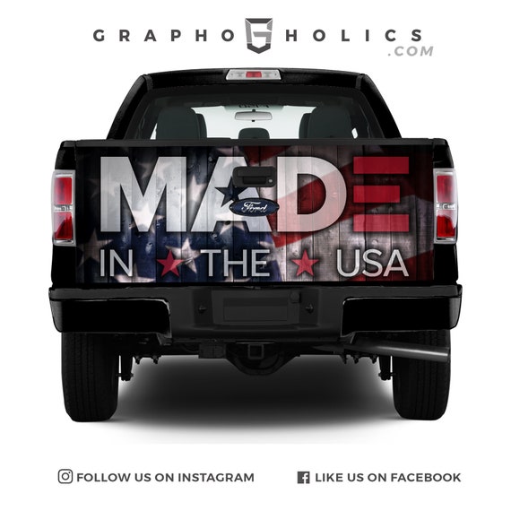 Pick-Up Truck Perforated Rear Window Wrap Into the water!