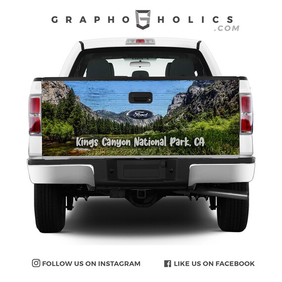 California Pick-Up Truck Tailgate Wraps 