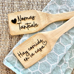 Engraved wooden spoons, dia de las madres, mothers day,cuchara para cocinar,dichos mexicanos, mama,regalo,personalized, custom,handmade,gift
