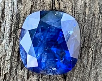 Vivid Blue Sapphire Cushion 2.15 Ct Heated Only Included Ceylon Natural Loose Gemstone