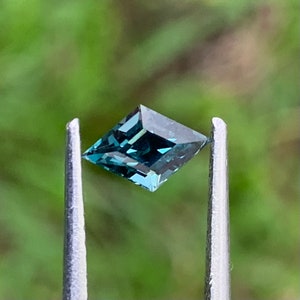 Spinel Teal Blue Kite 0.55 Ct Natural Loose Gemstone For Jewelry