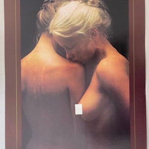 David Hamilton photography,Annette,Reflections,rare authentic 1976 poster