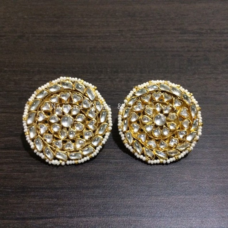 Kundan studs