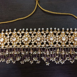 Kundan chokar set