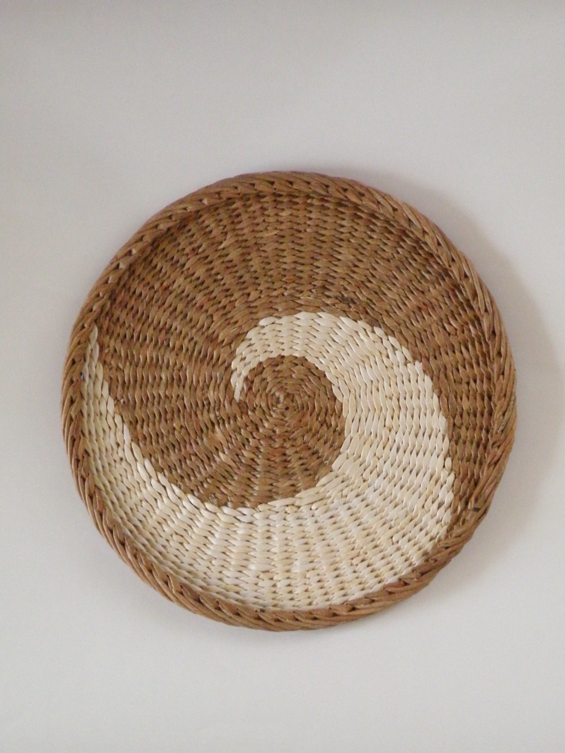 Woven Wall Basket Vintage Round Wall Basket African Wall Decor