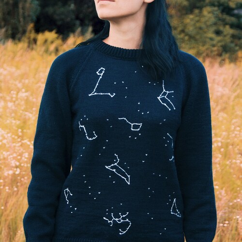 constellation sweater