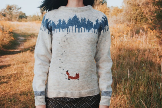 fox sweater