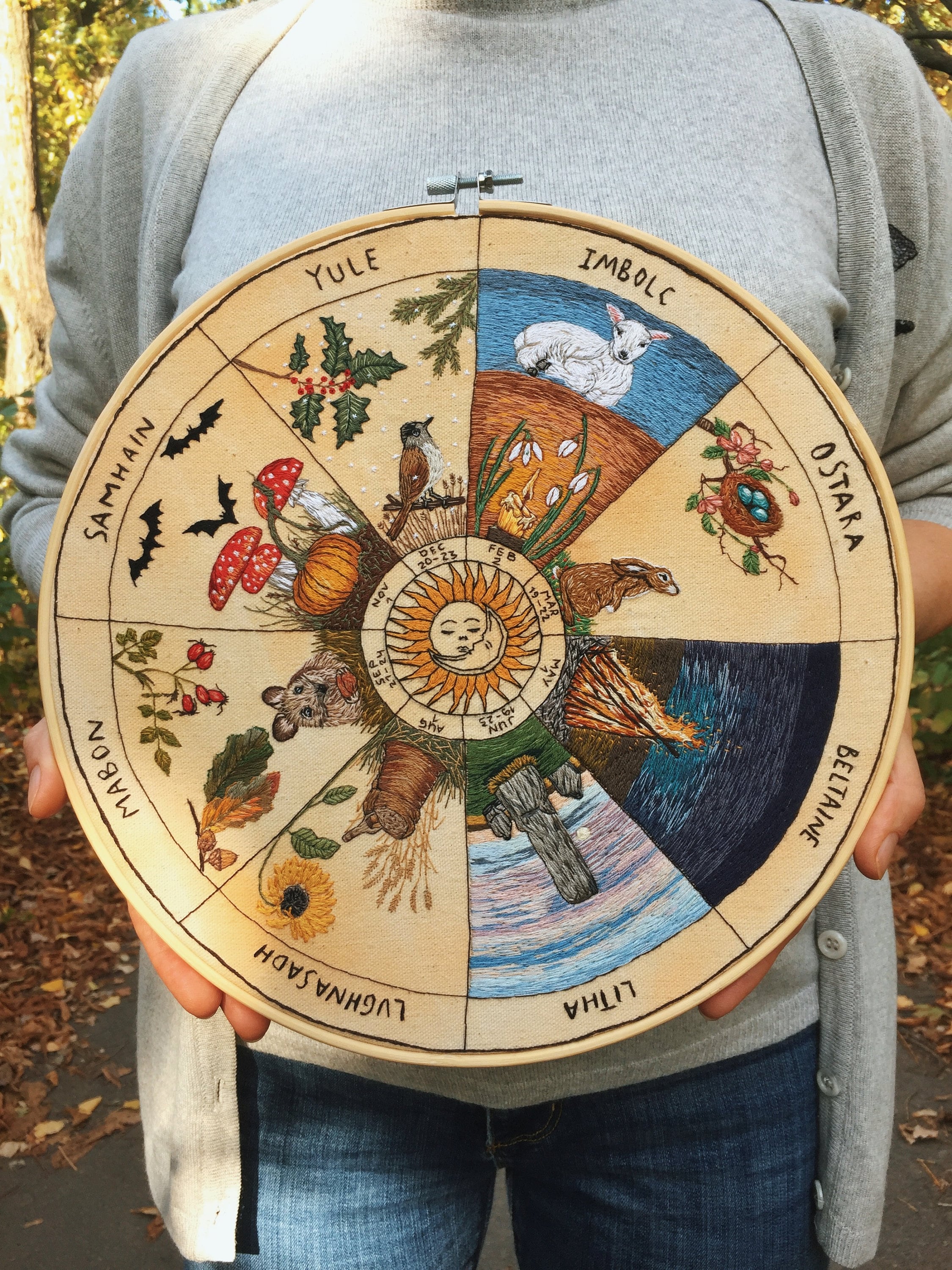 Pagan Wheel Of The Year 2024 Bliss Marjie