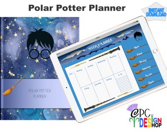Kids Polar Potter Planner  for GoodNotes