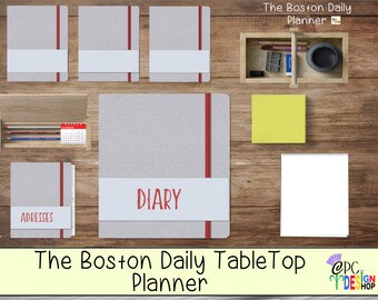 The Boston Daily Table Top Planner (Undated)