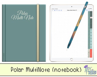 Polar MultiNote Notebook for Goodnotes