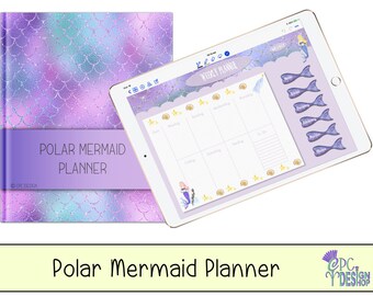 Kids Polar Mermaid Planner  for GoodNotes