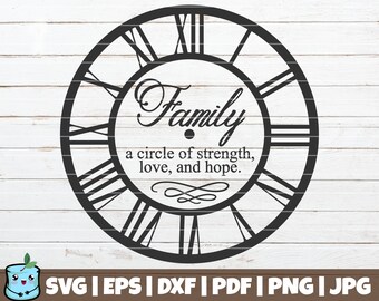 Download Farmhouse Clock Svg Etsy PSD Mockup Templates