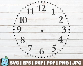 Download Wall Clock Svg Etsy