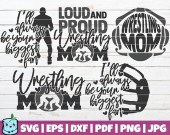 Download Wrestling Mom Svg Etsy