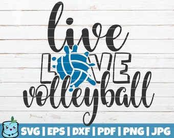 Download Love Volleyball Svg Etsy